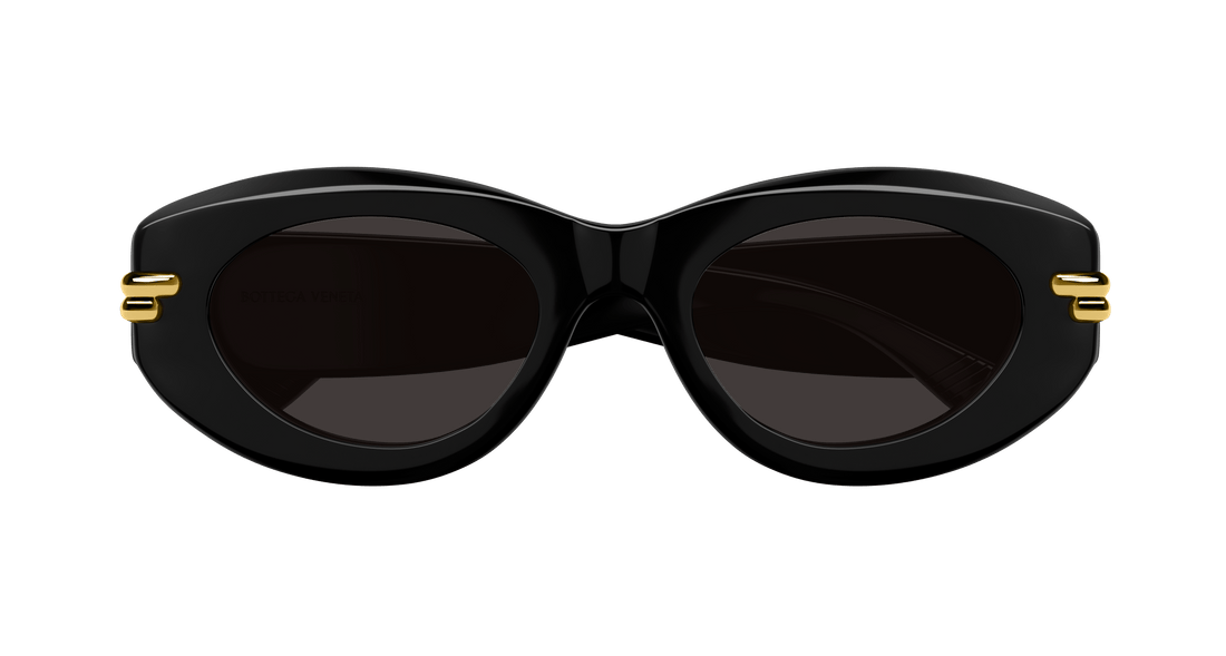 Sonnenbrillen bottega veneta bv1322s 001 negro round/oval/panthos femenino größe 51mm - Detailansicht