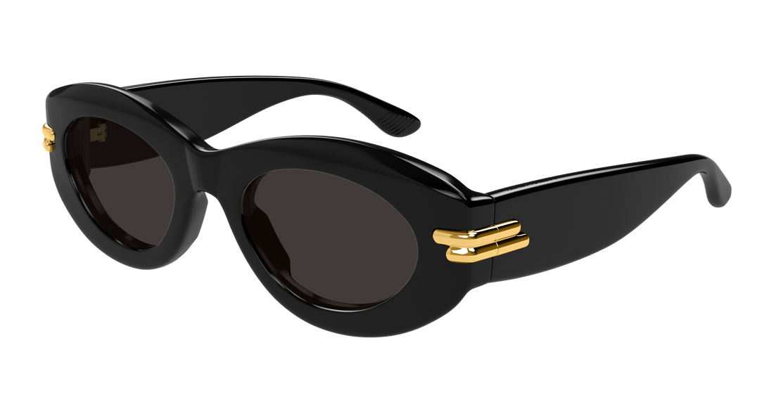 Sonnenbrillen bottega veneta bv1322s 001 negro round/oval/panthos femenino größe 51mm - Hauptansicht