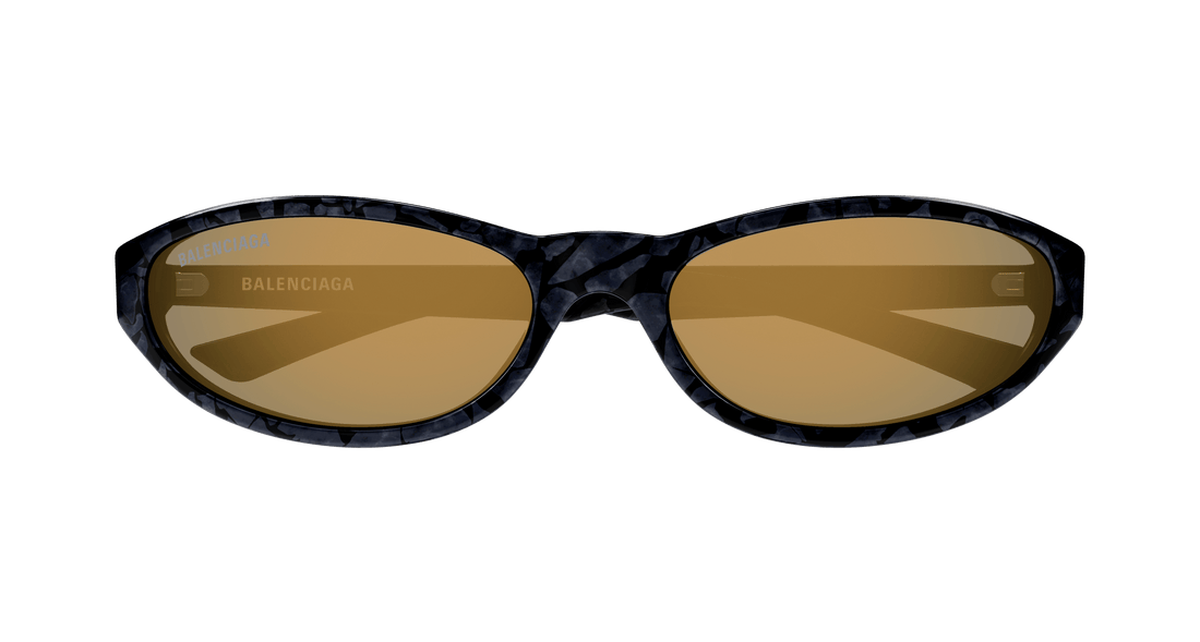 Gafas de sol balenciaga bb0007s 010 negro round/oval/panthos unisex talla 59mm - Vista de detalle