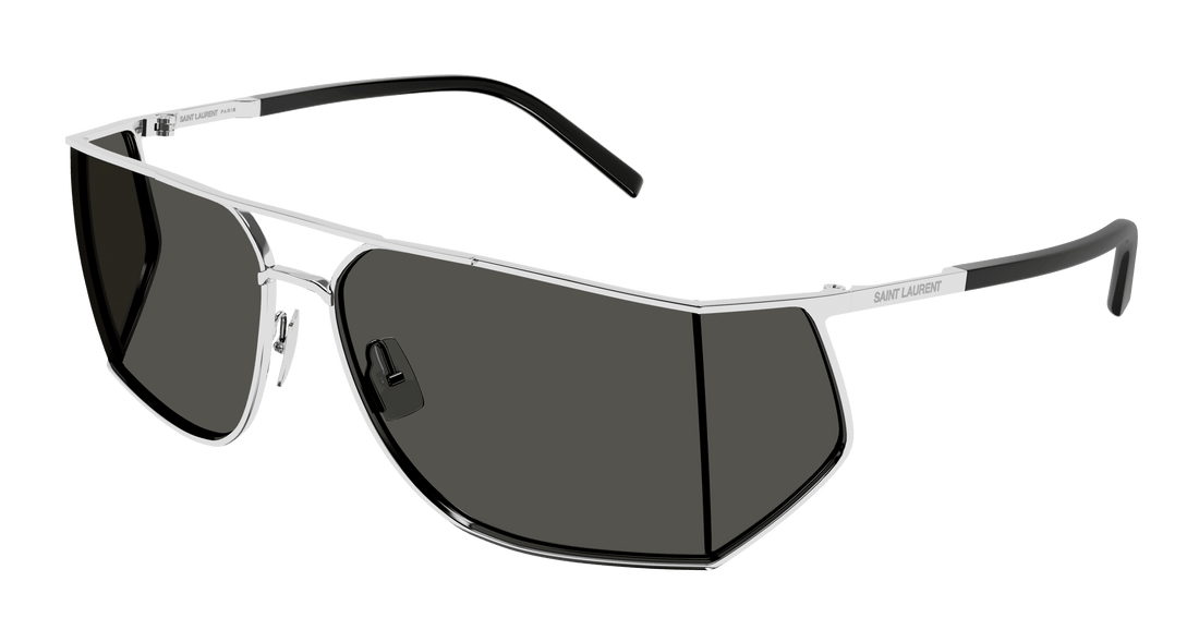 Sonnenbrillen saint laurent sl 750 002 plateado rectangular / squared masculino größe 69mm - Hauptansicht
