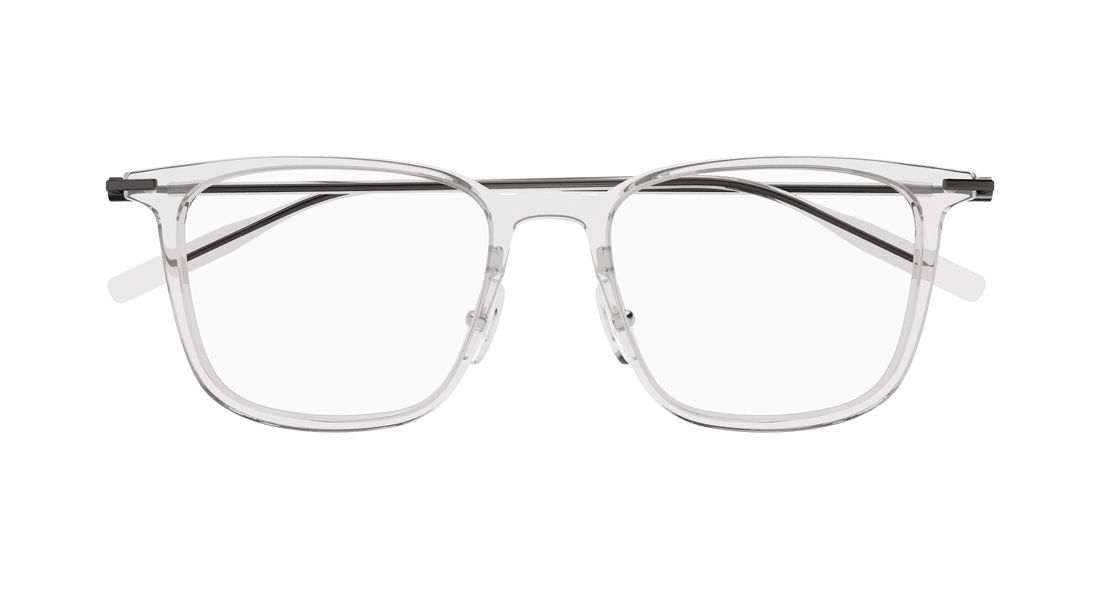 Brillen montblanc mb0354o 003 transparente rectangular / squared masculino größe 52mm - Detailansicht