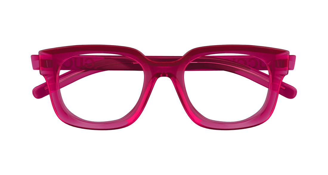 Occhiali da vista gucci gg1721o 004 rojo rectangular / squared femenino taglia 50mm - Vista dettagliata