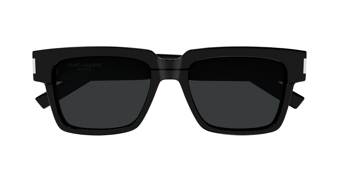 Occhiali da sole saint laurent sl 732 vadim 001 negro rectangular / squared masculino taglia 54mm - Vista dettagliata