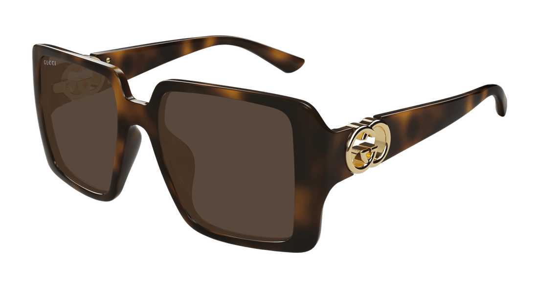 Sonnenbrillen gucci gg1692sa 002 havana rectangular / squared femenino größe 54mm - Hauptansicht