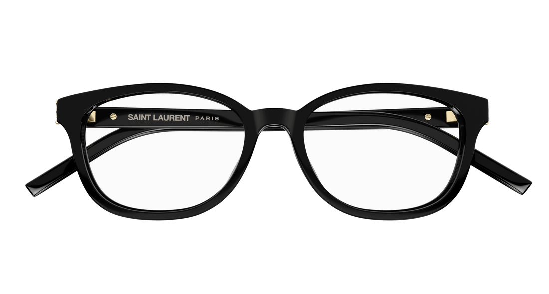 Brillen saint laurent sl m141/f 001 negro cat eye femenino größe 51mm - Detailansicht