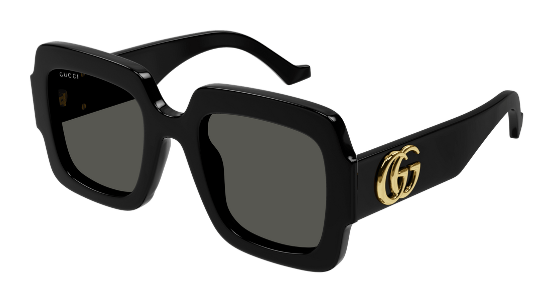 Sunglasses gucci gg1547s 001 negro square femenino size 50mm - Main view