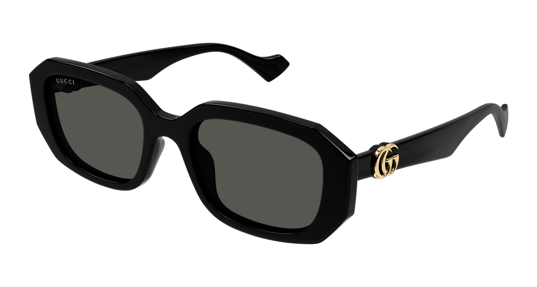 Sonnenbrillen gucci gg1535s 001 negro geometric femenino größe 54mm - Hauptansicht