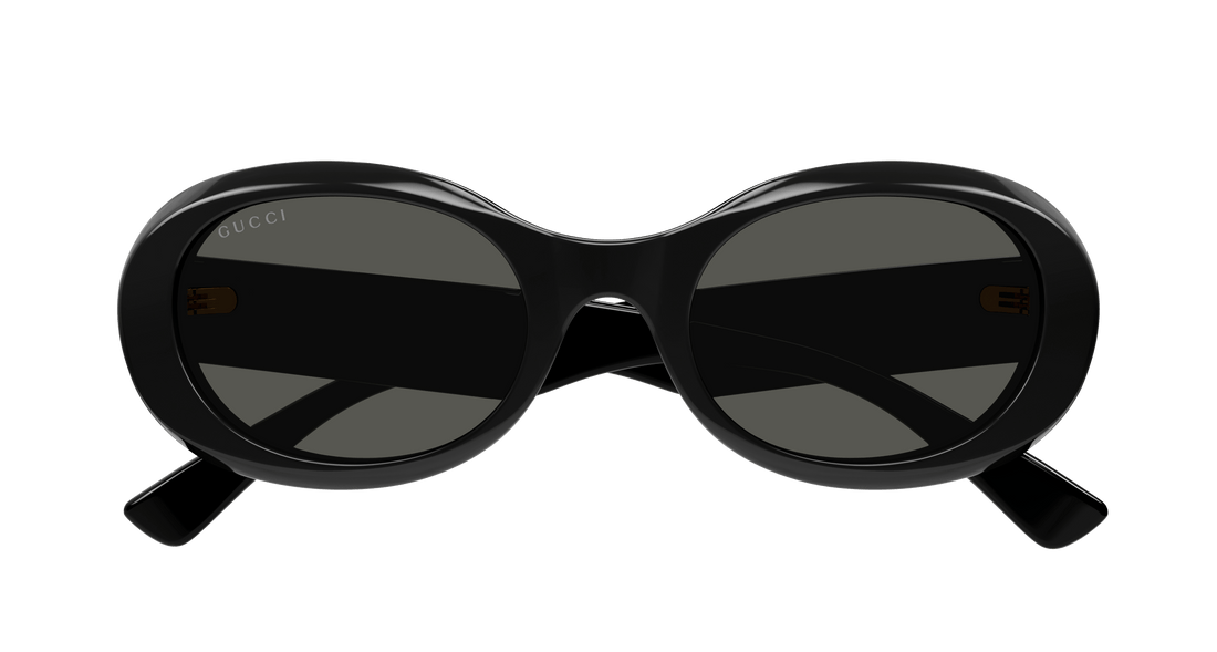 Sonnenbrillen gucci gg1587s 001 negro oval femenino größe 52mm - Detailansicht
