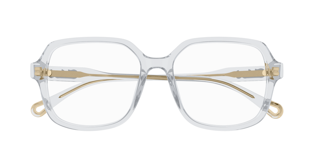 Brillen chloé ch0277oa 002 gris rectangular / squared femenino größe 53mm - Detailansicht