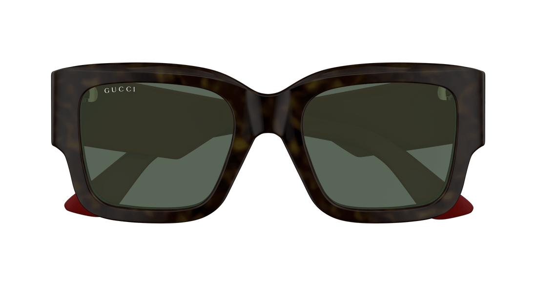 Sonnenbrillen gucci gg1663s 002 havana rectangular / squared femenino größe 52mm - Detailansicht