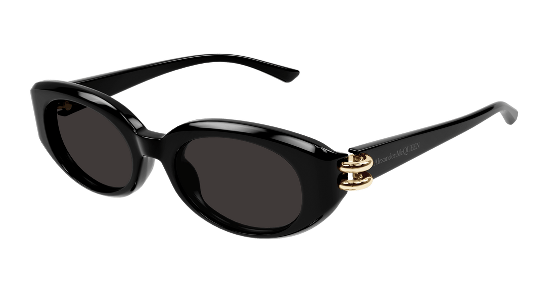 Sunglasses alexander mcqueen am0469s 001 negro round/oval/panthos femenino size 50mm - Main view