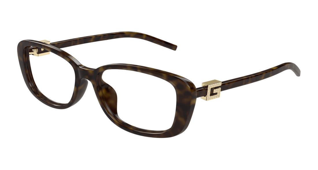 Brillen gucci gg1685ok 004 havana rectangular / squared femenino größe 54mm - Hauptansicht