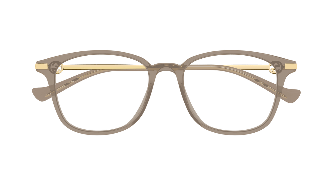 Brillen gucci gg1745oa 002 marron round/oval/panthos femenino größe 53mm - Detailansicht