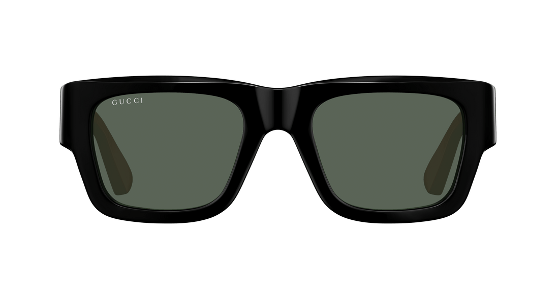Sunglasses gucci gg1668s 003 negro rectangular / squared masculino size 52mm - Detailed view