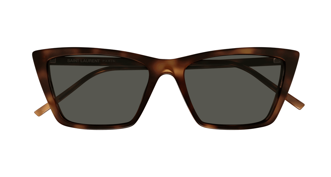 Sonnenbrillen saint laurent sl 737 mica thin 003 havana rectangular / squared femenino größe 54mm - Detailansicht