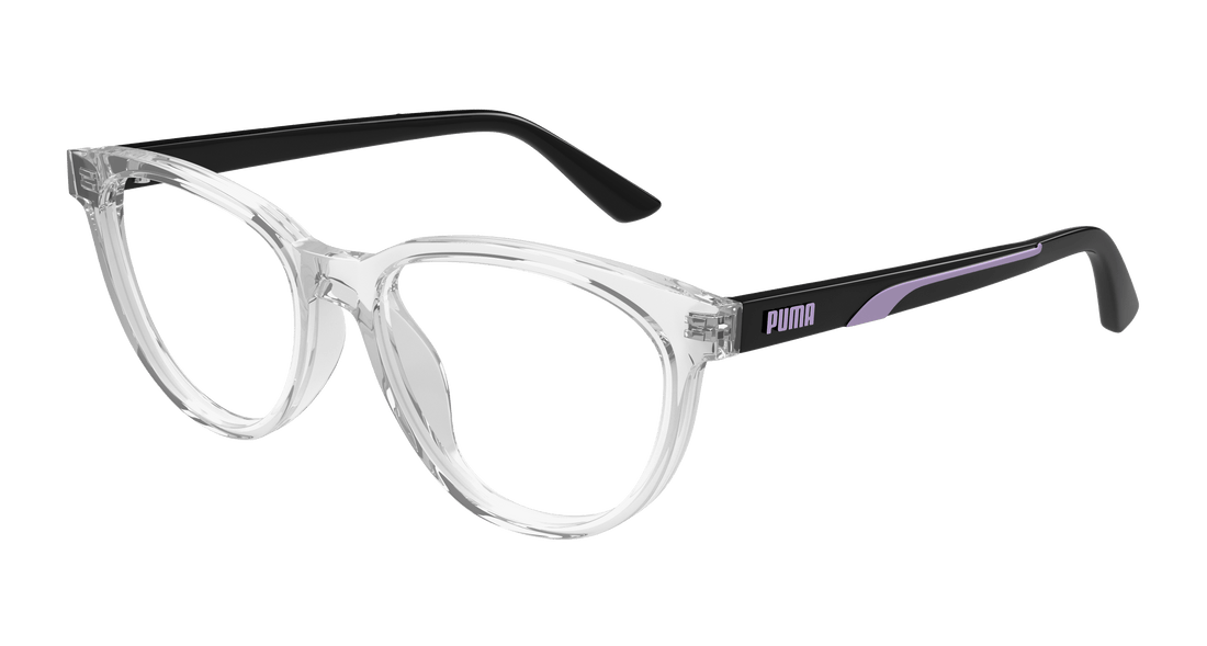 Brillen puma pj0079o 003 transparente round/oval/panthos infantil größe 49mm - Hauptansicht