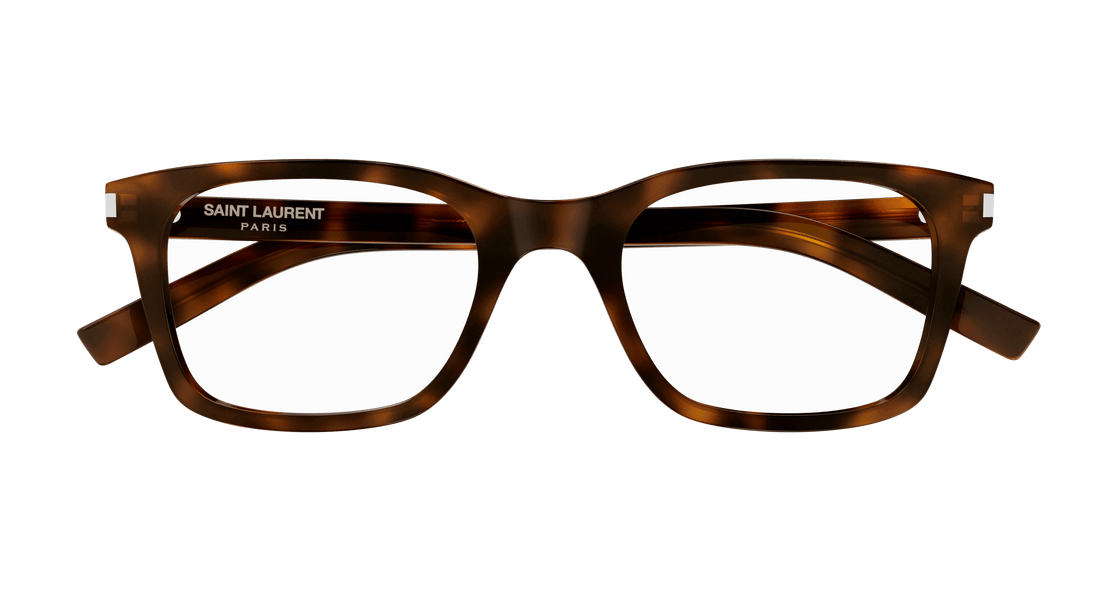 Brillen saint laurent sl 718 slim 007 havana rectangular / squared masculino größe 54mm - Detailansicht