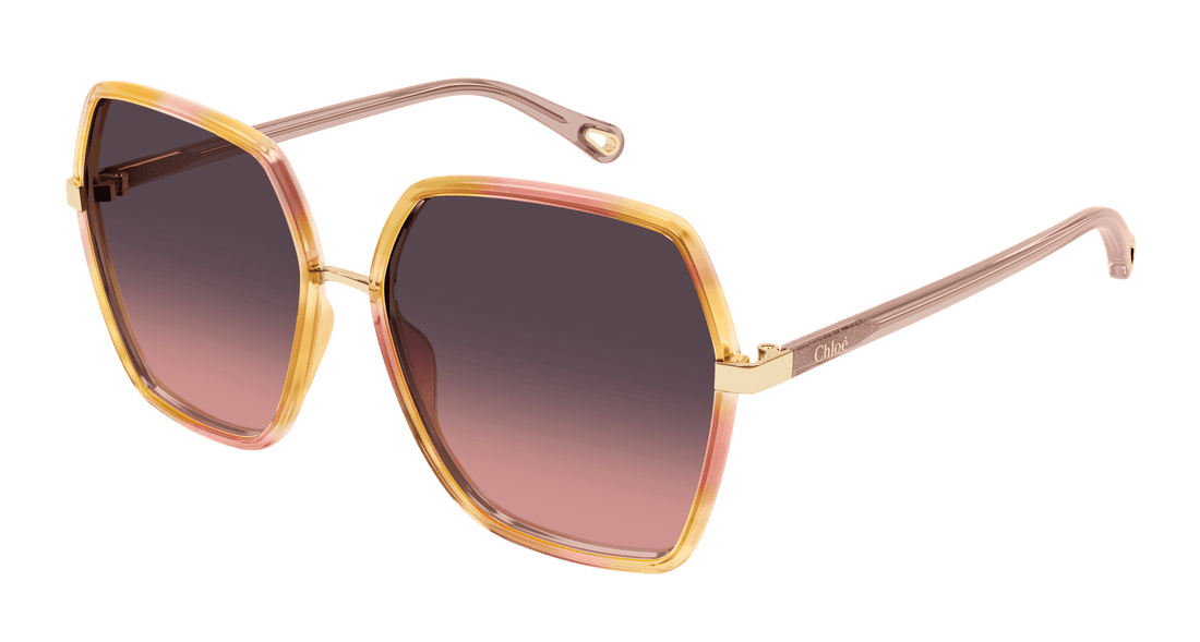 Gafas de sol chloé ch0262s 003 havana rectangular / squared femenino talla 58mm - Vista principal