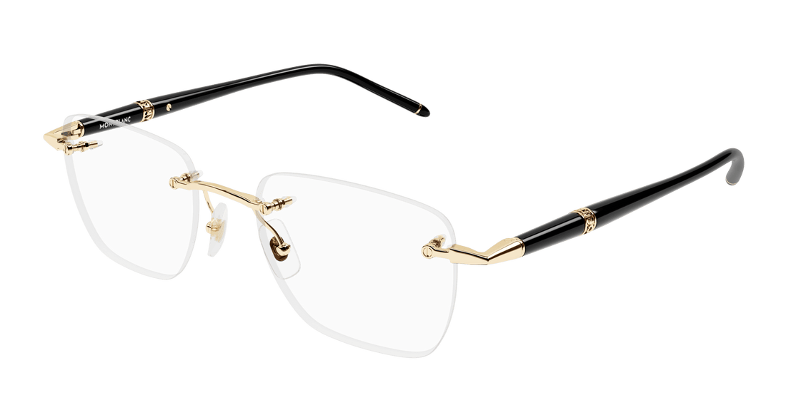 Brillen montblanc mb0346o 001 masculino größe 53mm - Hauptansicht