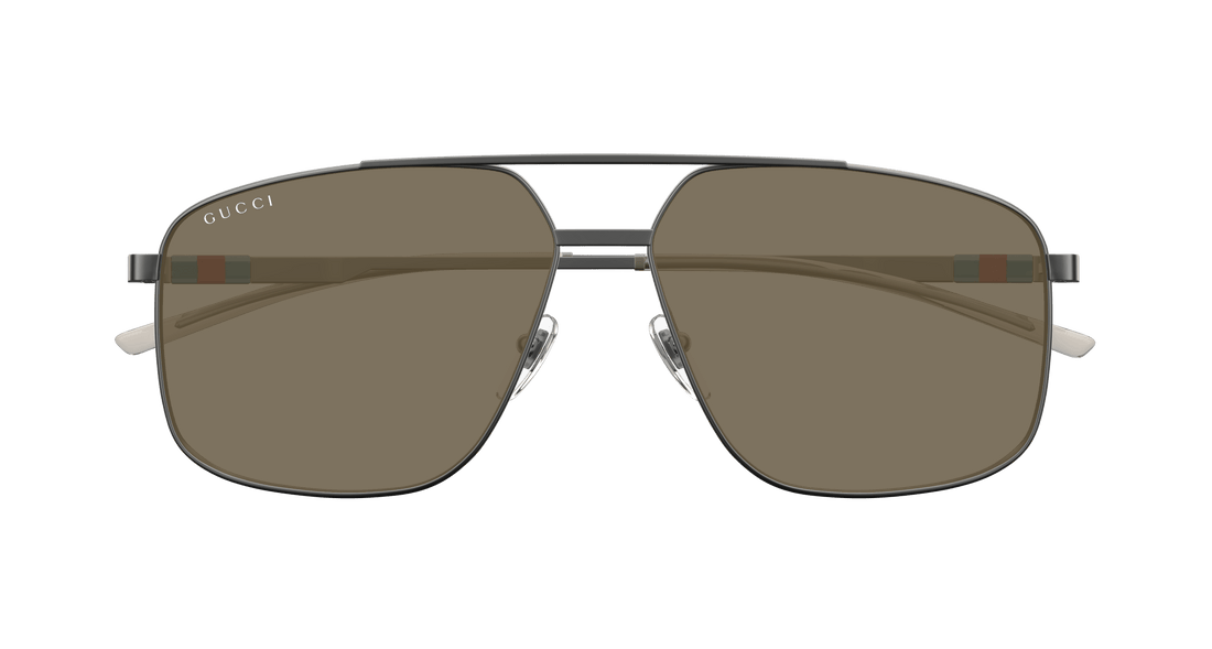 Sonnenbrillen gucci gg1676s 003 rutenio pilot/navigator masculino größe 60mm - Detailansicht