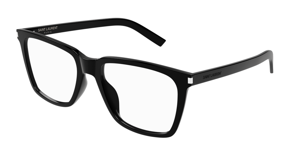 Dioptrijske naočale saint laurent sl 717 slim 001 negro rectangular / squared femenino veličina 54mm - Glavni prikaz