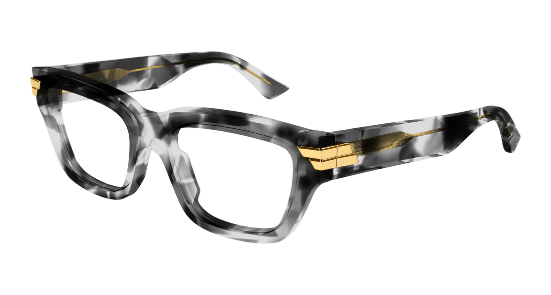 Óculos graduados bottega veneta bv1190o 006 havana rectangular / squared femenino tamanho 50mm - Vista principal