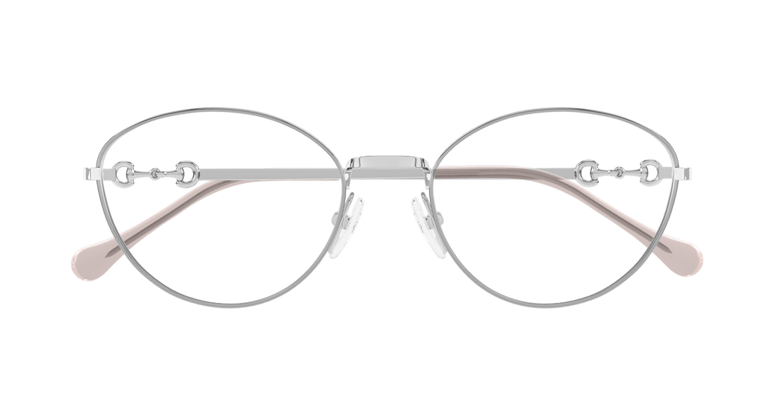 Occhiali da vista gucci gg1699o 004 plateado cat eye femenino taglia 54mm - Vista dettagliata