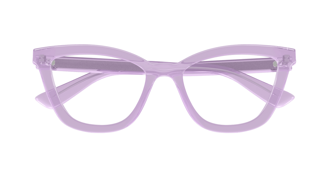 Brillen gucci gg1686o 004 violeta round/oval/panthos femenino größe 51mm - Detailansicht