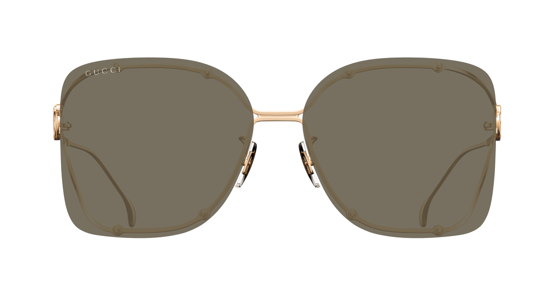 Sonnenbrillen gucci gg1713sa 002 dorado rectangular / squared femenino größe 60mm - Detailansicht