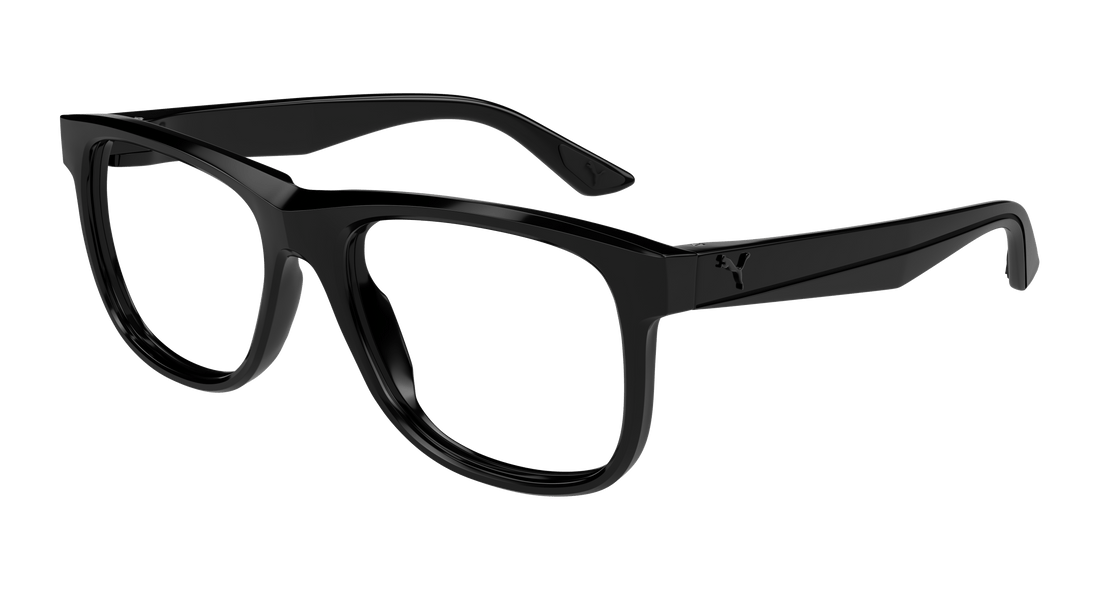 Brillen puma pu0443o 001 negro rectangular / squared masculino größe 56mm - Hauptansicht