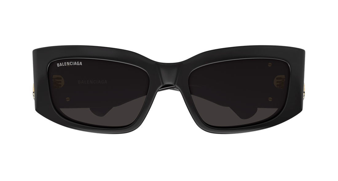 Gafas de sol balenciaga bb0360s 005 negro rectangular / squared femenino talla 56mm - Vista de detalle