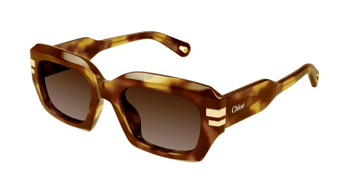 Gafas de sol chloé ch0256s 002 havana rectangular / squared femenino talla 53mm - Vista principal