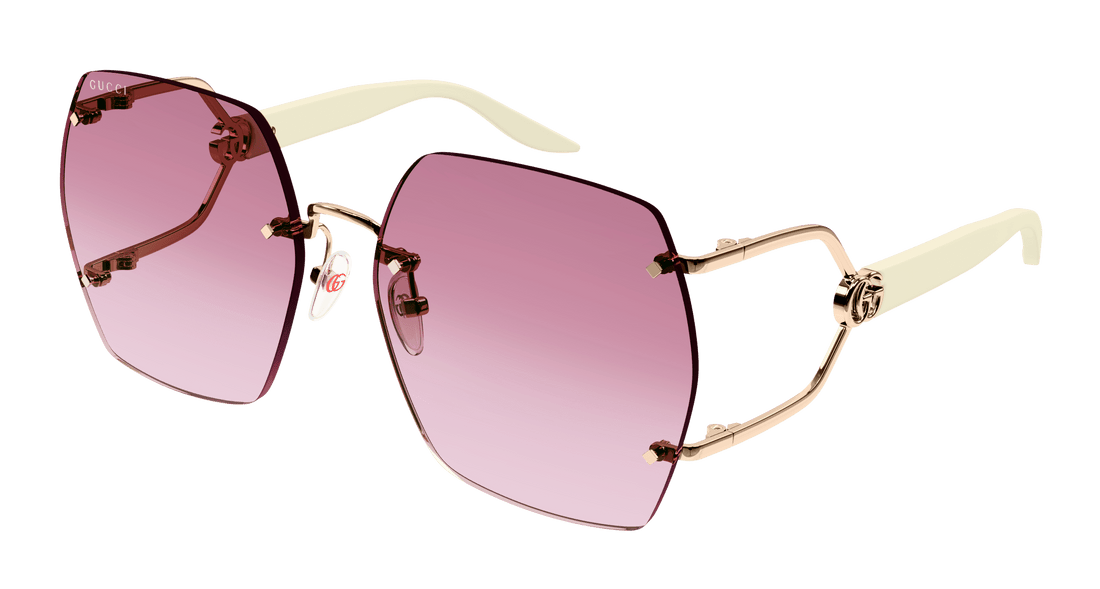 Sonnenbrillen gucci gg1562s 004 dorado square femenino größe 62mm - Hauptansicht