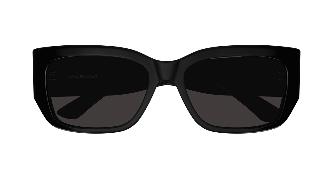 Occhiali da sole balenciaga bb0331sk 001 rectangular unisex taglia 56mm - Vista dettagliata