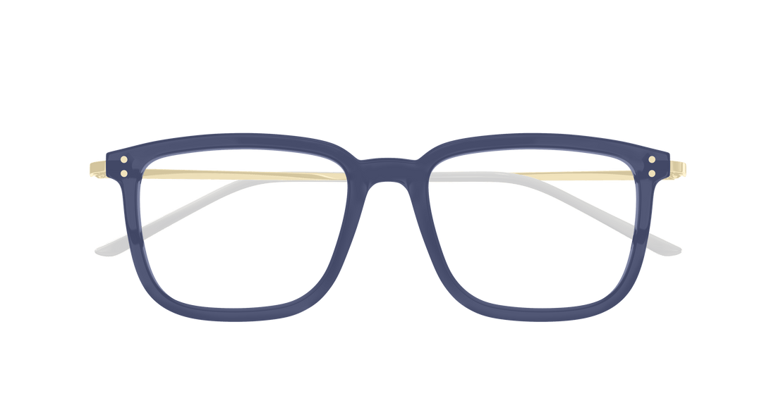 Brillen gucci gg1709o 007 azul rectangular / squared masculino größe 53mm - Detailansicht
