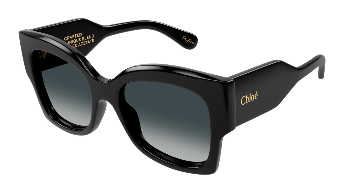 Sonnenbrillen chloé ch0252s 001 negro butterfly femenino größe 55mm - Hauptansicht