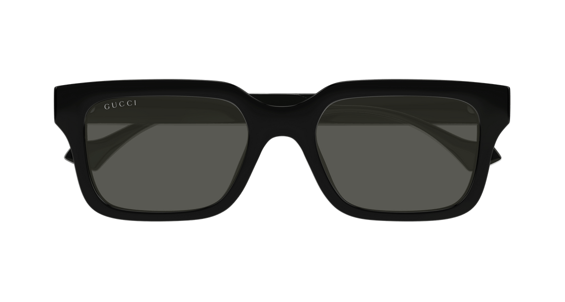 Occhiali da sole gucci gg1732sk 001 negro rectangular / squared masculino taglia 55mm - Vista dettagliata