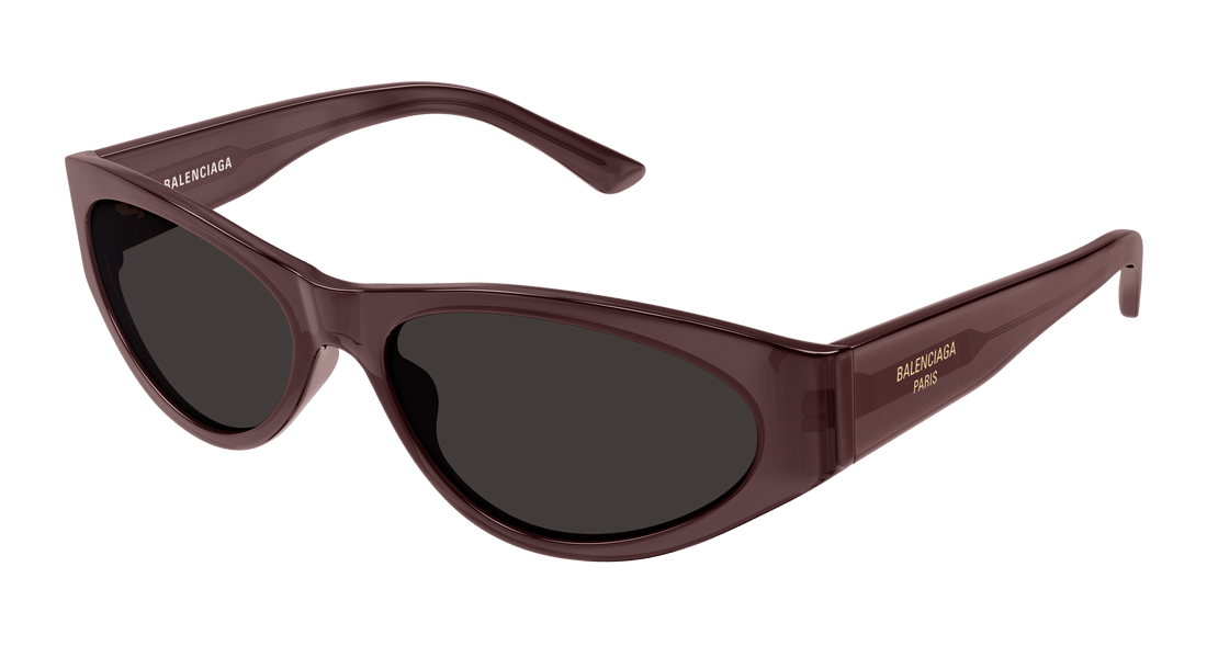Gafas de sol balenciaga bb0367s 004 violeta round/oval/panthos femenino talla 60mm - Vista principal