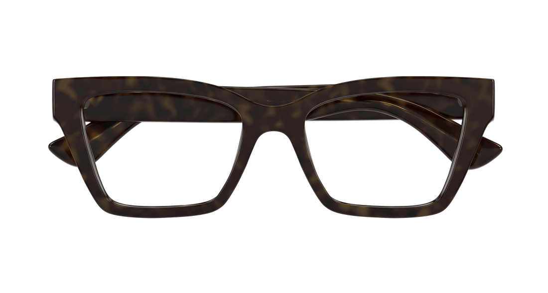 Brillen gucci gg1715o 002 havana cat eye femenino größe 53mm - Detailansicht