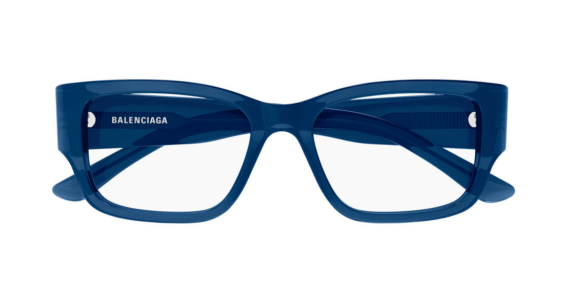 Gafas graduadas balenciaga bb0371o 003 azul rectangular / squared masculino talla 53mm - Vista de detalle