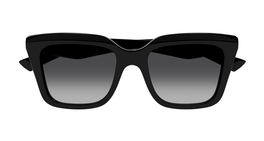 Solglasögon alexander mcqueen am0473sa 001 negro rectangular / squared femenino storlek 54mm - Detaljvy