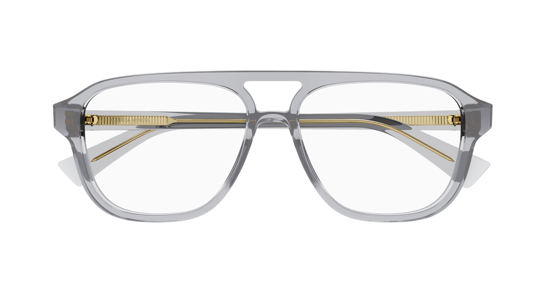 Óculos graduados bottega veneta bv1294o 004 masculino tamanho 56mm - Vista de detalhe