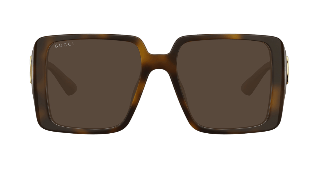 Sonnenbrillen gucci gg1692sa 002 havana rectangular / squared femenino größe 54mm - Detailansicht