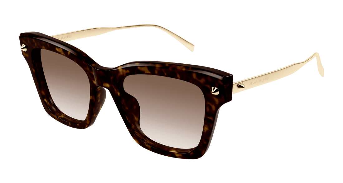 Sonnenbrillen alexander mcqueen am0483s 002 havana rectangular / squared femenino größe 52mm - Hauptansicht