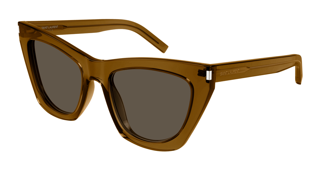 Sunčane naočale saint laurent sl 214 kate 034 marron cat eye femenino veličina 55mm - Glavni prikaz