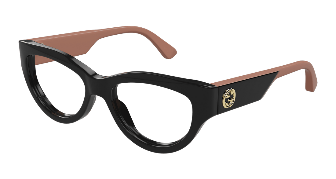 Occhiali da vista gucci gg1665o 008 negro cat eye femenino taglia 53mm - Vista principale