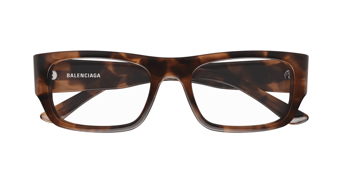 Gafas graduadas balenciaga bb0370o 002 havana rectangular / squared masculino talla 54mm - Vista de detalle