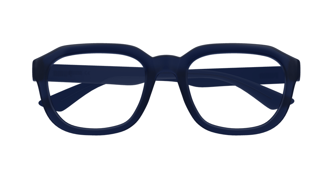 Brillen puma pu0464o 002 azul rectangular / squared unisex größe 53mm - Detailansicht
