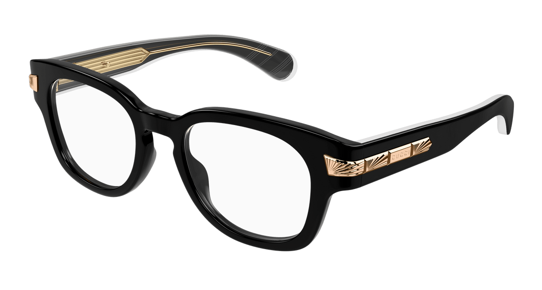 Brillen gucci gg1518o 001 masculino größe 51mm - Hauptansicht