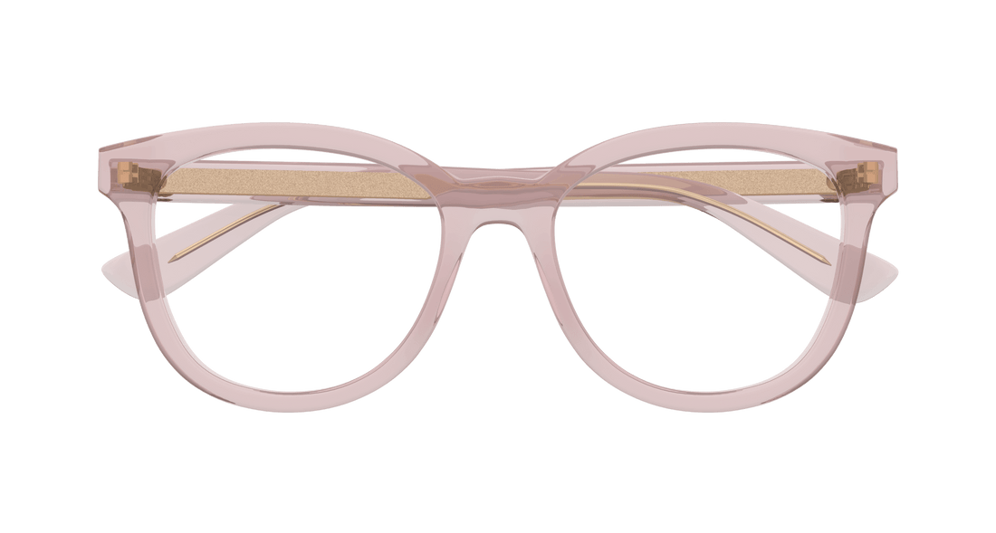 Occhiali da vista gucci gg1687o 003 rosa cat eye femenino taglia 52mm - Vista dettagliata